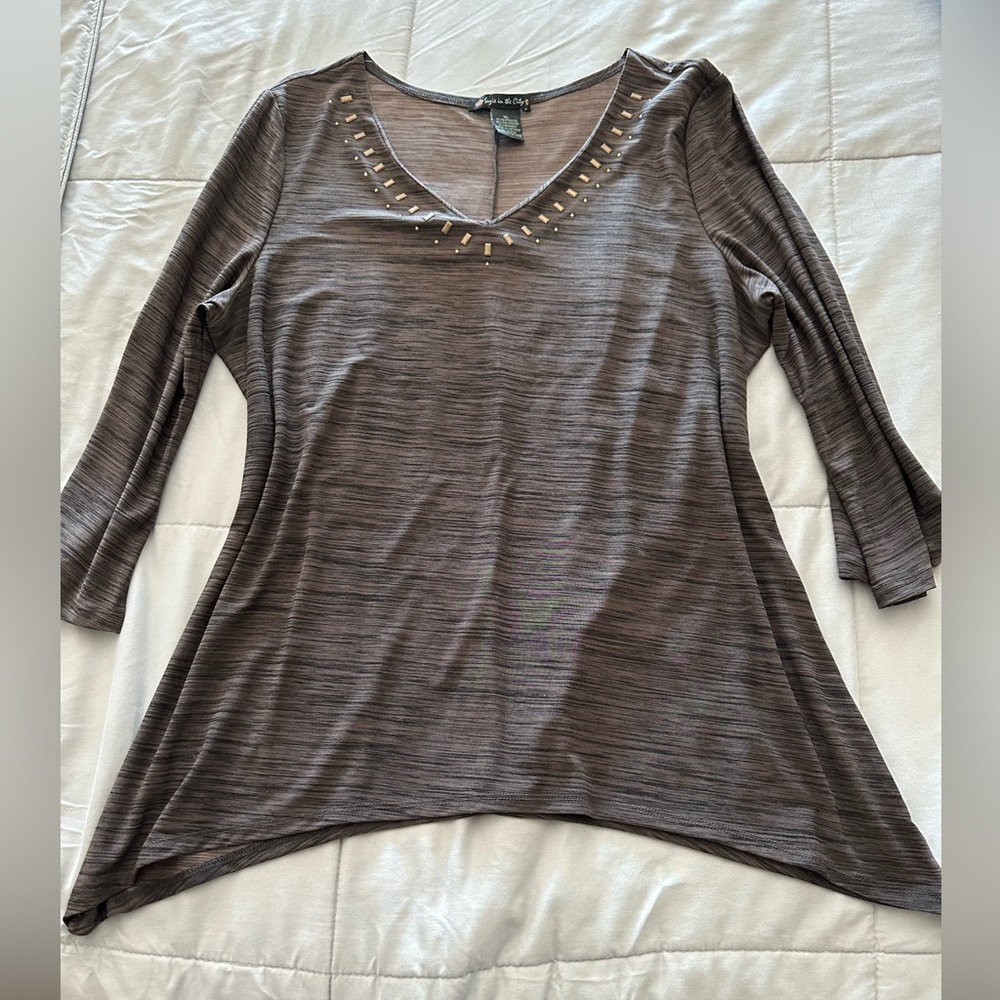 Dark Brown top
